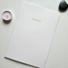 carnet de notes blanc