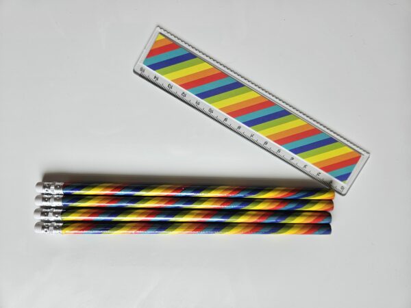 crayon arc-en-ciel