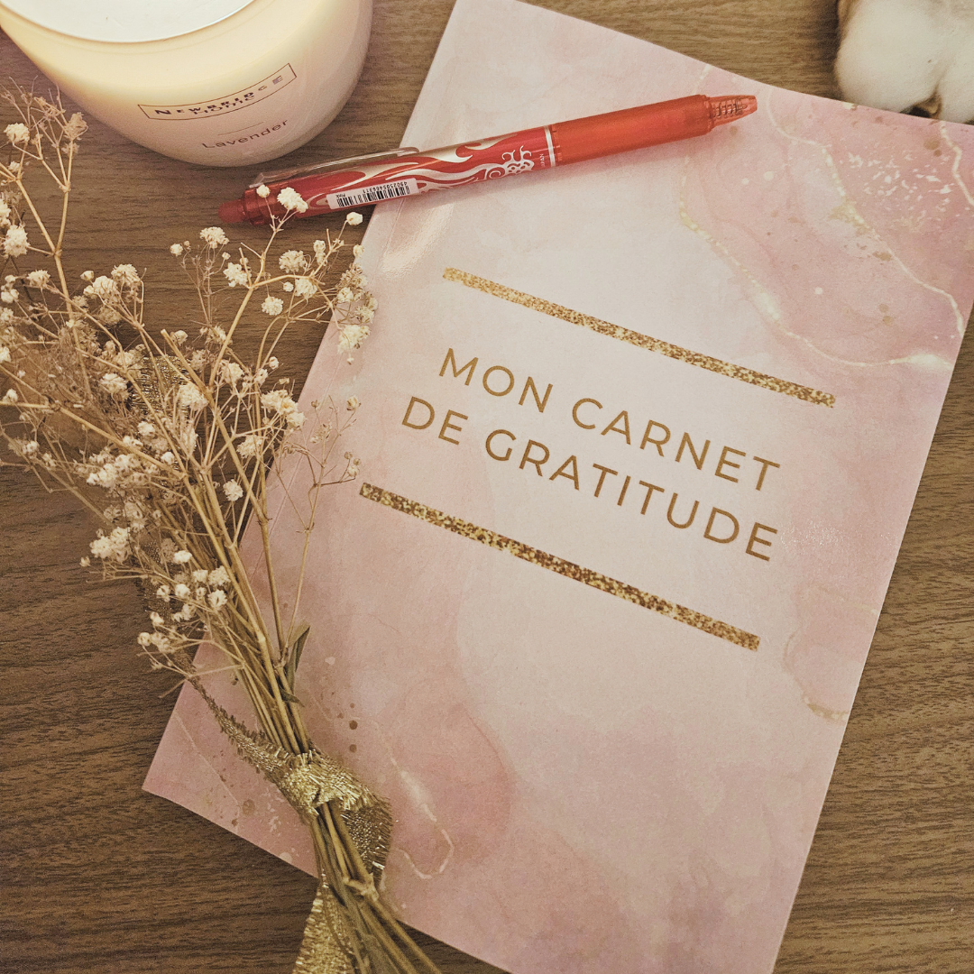 Découvrez la version imprimée du Carnet de Gratitude