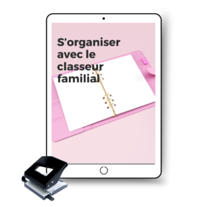 ebook s'organiser avec le classeur familial