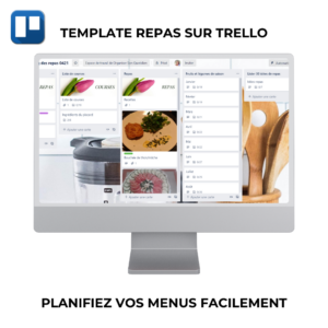 template repas