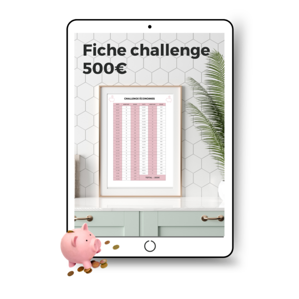 Fiche challenge économies 500€