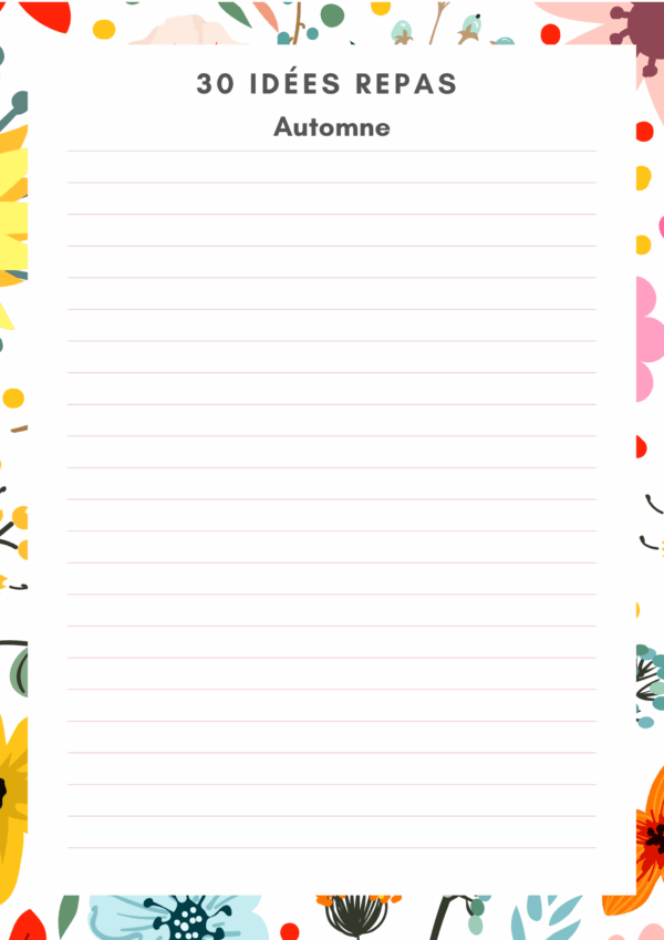 Ebook liste courses